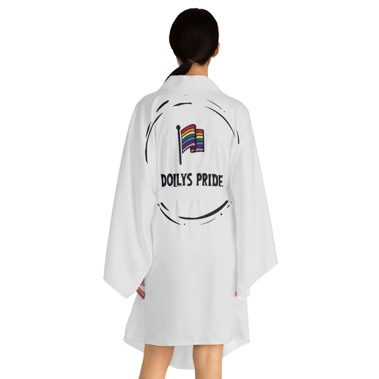 Dollys Pride Long Sleeve Kimono Robe (AOP)